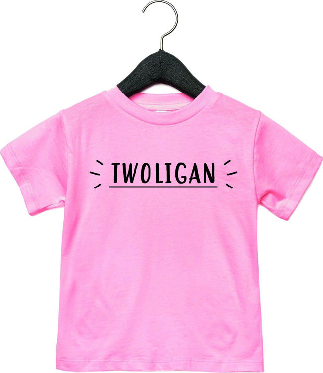 Picture of Twoligan Hooligan Two Years Old Birthday T-Shirt