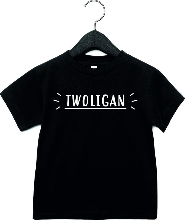 Picture of Twoligan Hooligan Two Years Old Birthday T-Shirt