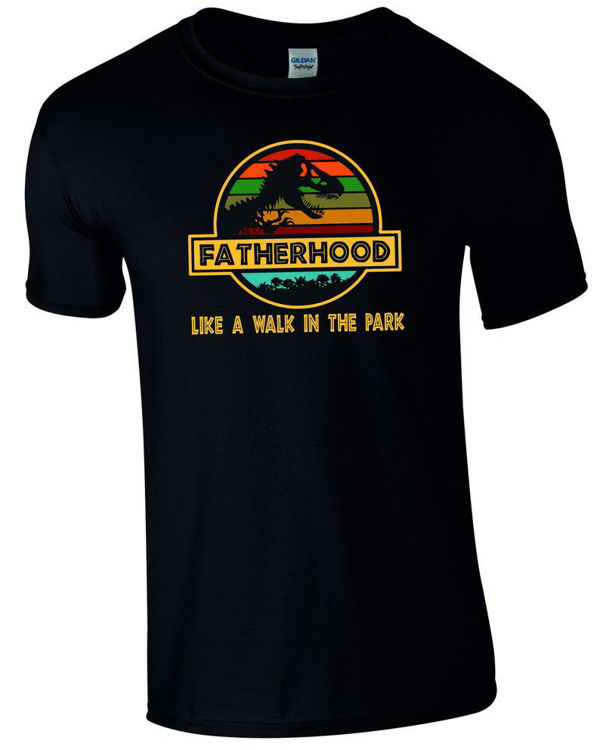 Picture of Fatherhood Jurassic Walk in the Park T-shirt