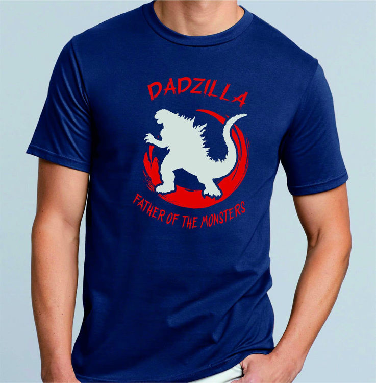 Picture of Dadzilla Father of the Monsters T shirt