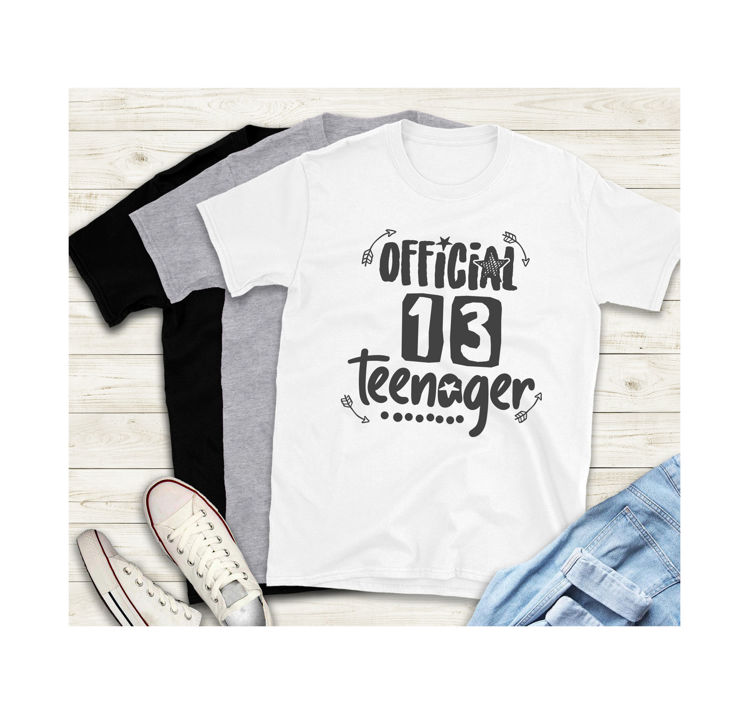 Picture of Official Teenager Birthday T-Shirt