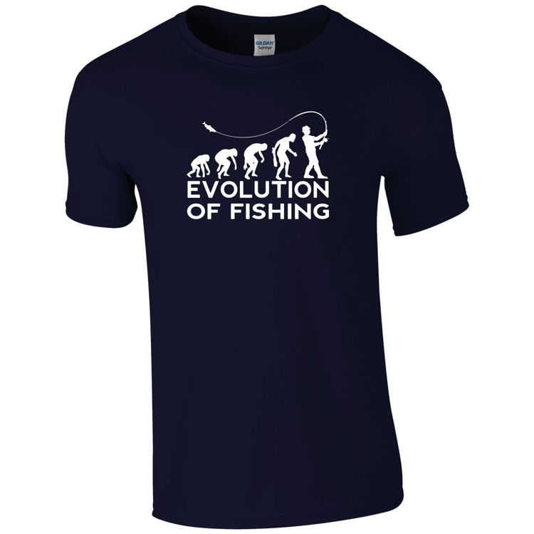 Picture of Evolution of Fishing T-Shirt
