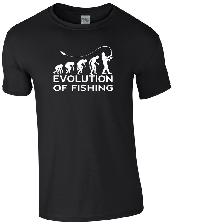 Picture of Evolution of Fishing T-Shirt