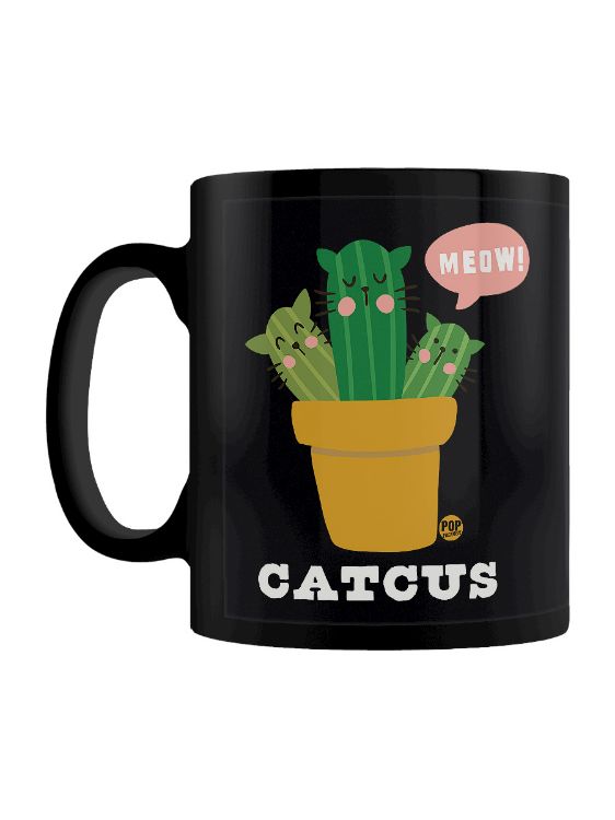 Picture of Catcus Black Mug