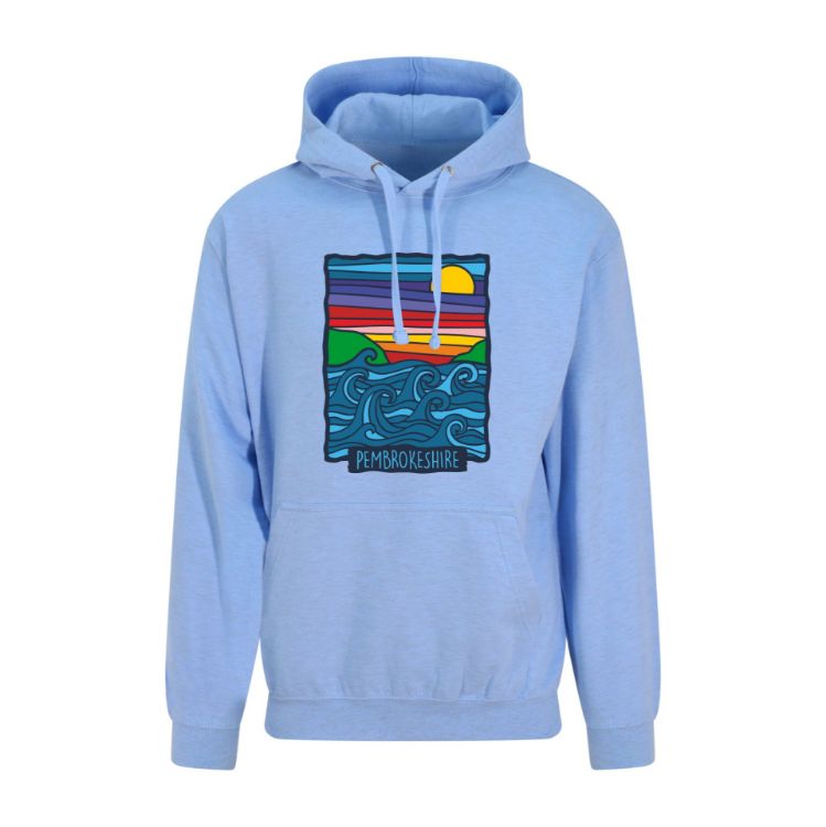Picture of Pembrokeshire Printed Hoodie