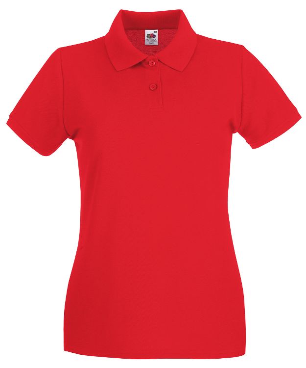 Picture of Women's Fruit Of The Loom Premium Polo